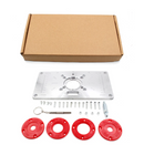 Placa, suport aluminiu pt masa, inversat, pentru oberfreza MICA-4