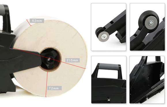 Dispozitiv, aparat, aplicat banda la imbinari de placi rigips