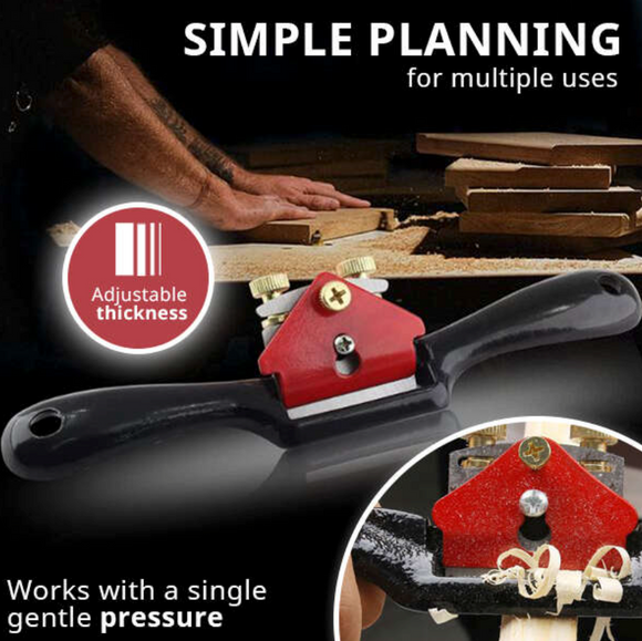 Mini rindea manuala de precizie pentru canturi, cu doua manere