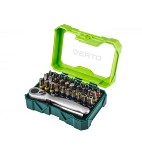 Set, trusa capete surubelnita bit + antrenor, 32 buc 66H622TOP