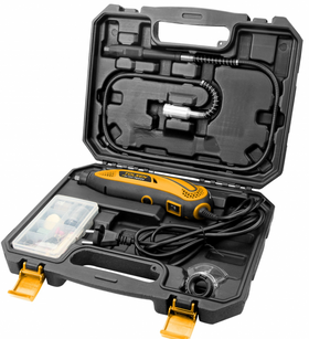 Mini Polizor drept, Set de 108 piese , 10000-32000 rpm, 135 W, Tolsen