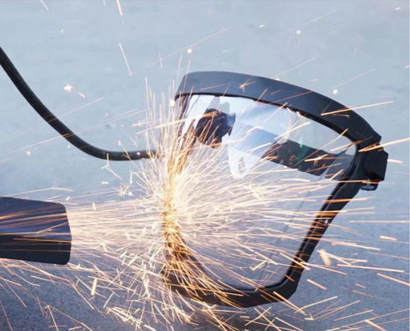 Masca de protectie CU FILTRU PM2.5, tip viziera, pe toata fata, flexibila, filtre inlocuibile + 2x filtre