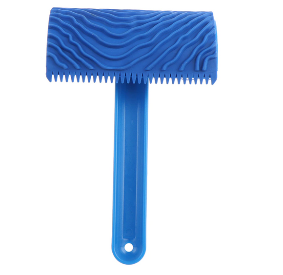 Forma Semirotunda Din Cauciuc Cu Imprimeu/Model de Lemn