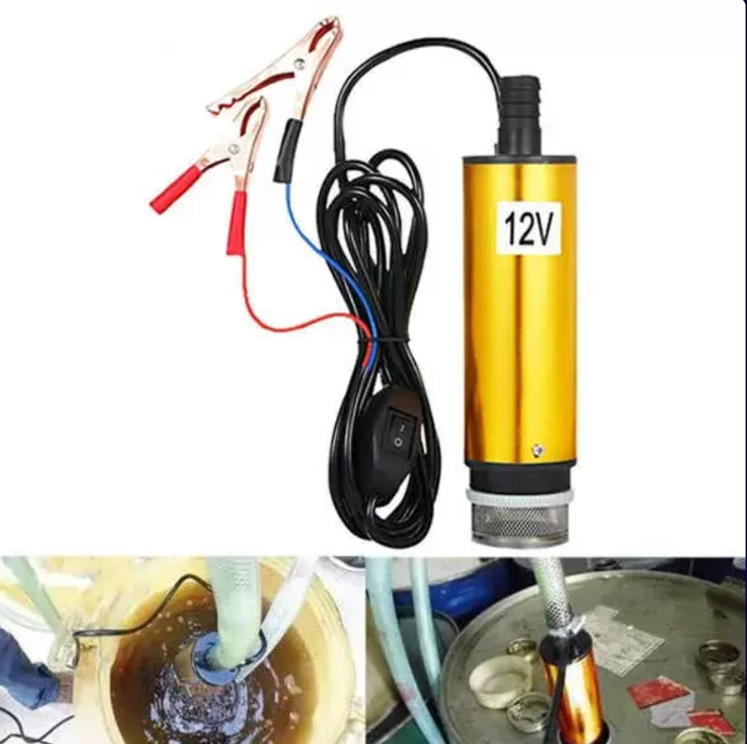 Pompa de transfer lichide (combustibil, ulei, apa) portabila, la 12V, 12l/min