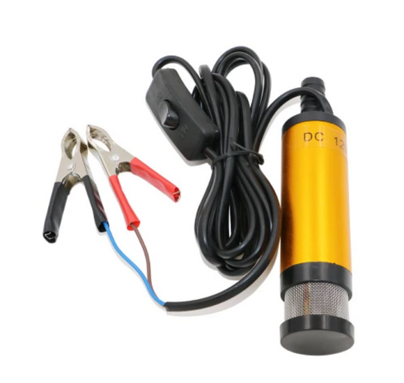 Pompa de transfer lichide (combustibil, ulei, apa) portabila, la 12V, 12l/min