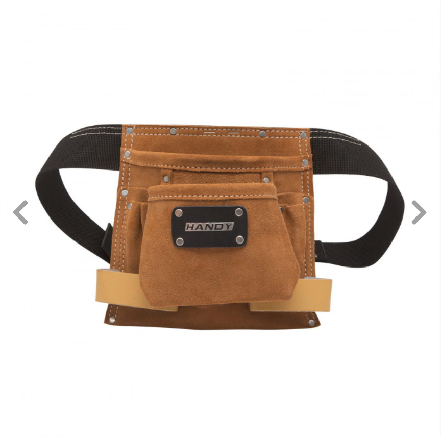 Geanta, tasca din piele pentru scule, cu centura reglabila, Handy „Heritage Collection”