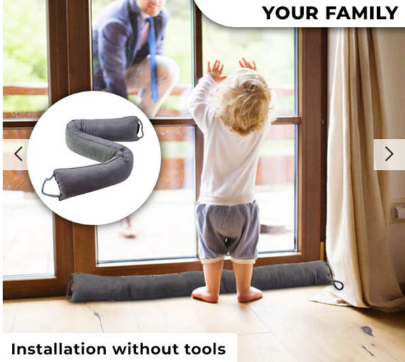 Perna izolare, de blocare curent de sub usi