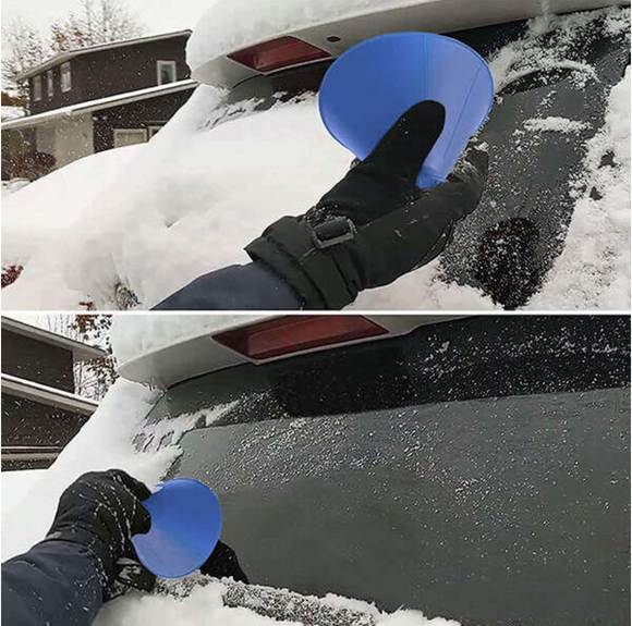 Razuitor pentru parbriz inghetat, cu gheare pentru gheata