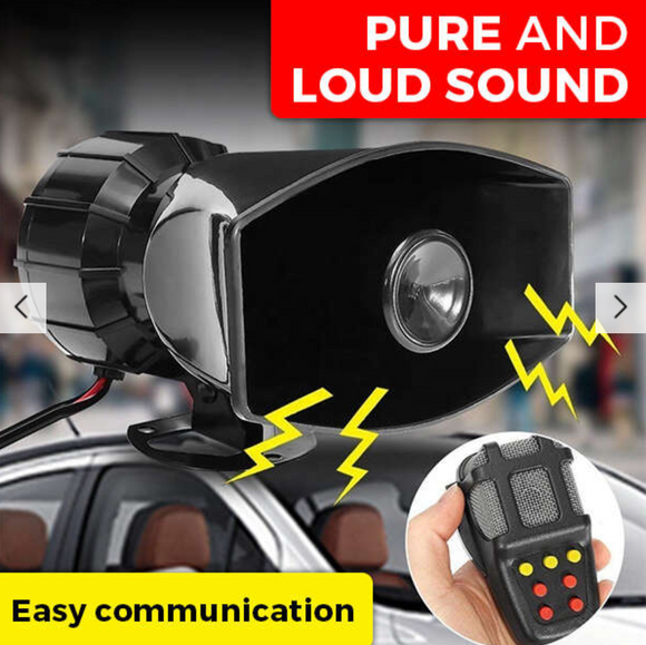 Sirena auto cu megafon si sunete diferite