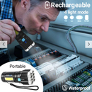 Lanterna LED cu 2x lumini si 4 functii, incarcare USB-4