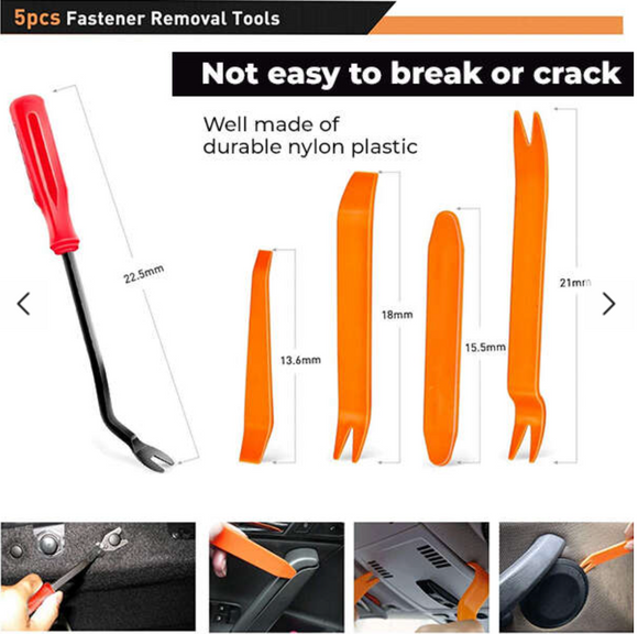 Set 630x nituri AUTO, cleme plastic, 16 modele