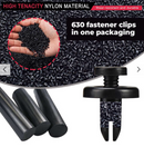 Set 630x nituri AUTO, cleme plastic, 16 modele-2