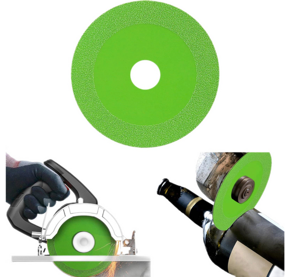 Disc diamantat pentru flex, de taiat sticla si cristal, 125mm