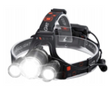 Lanterna LED de cap puternica, flexibila, cu trei LED-uri CREE T6