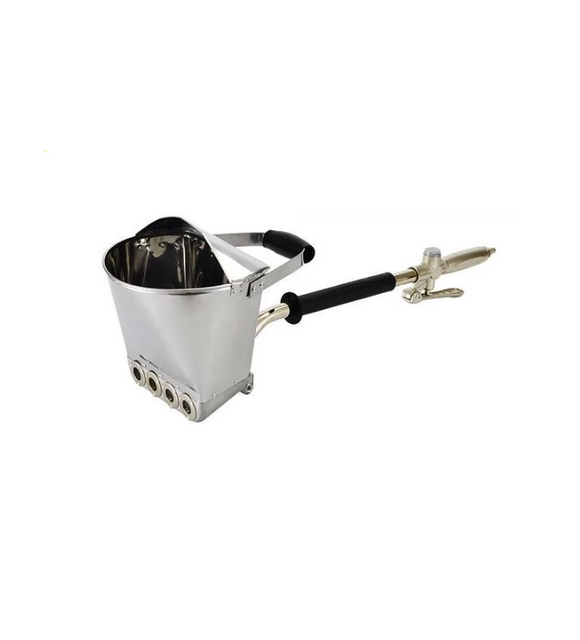 Dispozitiv De Tencuit cu Duze si Capac Desupra, Pt. Mortar, Glet, Cu Aer Comprimat