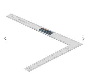 Echer din aluminiu, 20-30 cm - Truper