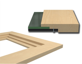 Freza lemn pt falt rame oglinda, usa dulap, etc. coada 8mm - 0