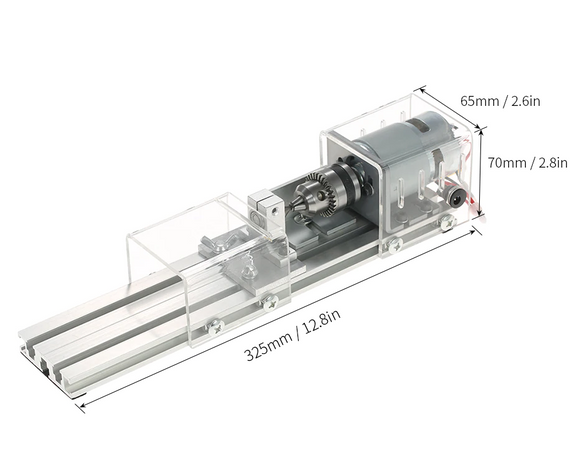 Set mini strung hobby pentru prelucrat lemn, 100W, cu dalti