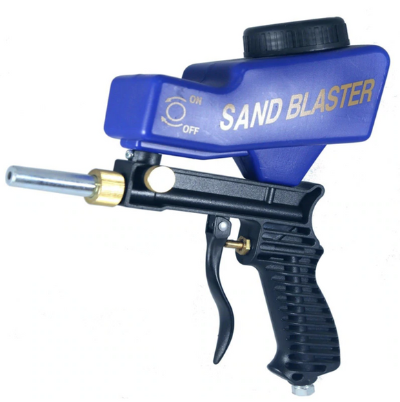 Pistol, aparat de sablat pentru compresor, pt curatare vopsea si rugina