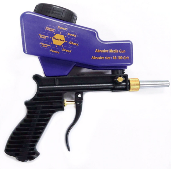 Pistol, aparat de sablat pentru compresor, pt curatare vopsea si rugina