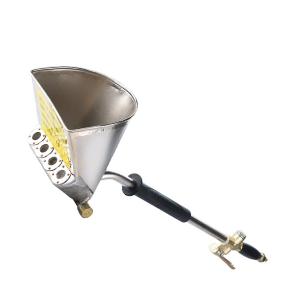 Aparat cu aer comprimat pentru tencuit tavan + duze otel