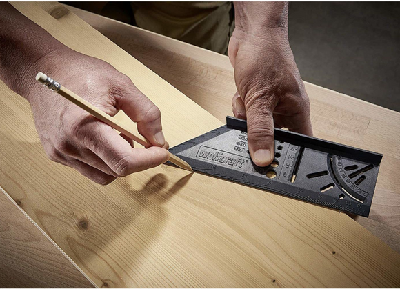 Sablon tip vinclu, echer 3D MULTIFUNCTIONAL Wolfcraft