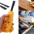 Adaptor cu doua dalti pentru flex, polizor unghiular, pentru sculptat lemn (dalta electrica)-2