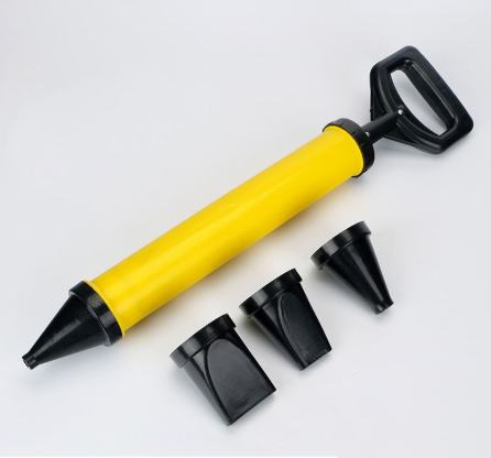 Dispozitiv, dispenser, pistol umplut rosturi, rostuit piatra, aplicat mortar, chit, tencuiala