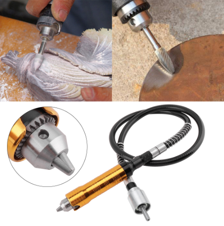 Set prelungitor cu adaptor tip Dremel, cu mandrina (POLIZOR DREPT, Bormasina, biax)