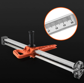 Aparat, cutit, dispozitiv de taiat si masurat rigips, precis, curat - 0