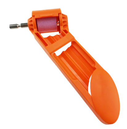 Ascutitor portabil pentru burghie, adaptabil la masina de infiletat, gaurit