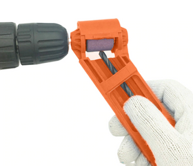 Ascutitor portabil pentru burghie, adaptabil la masina de infiletat, gaurit - 0