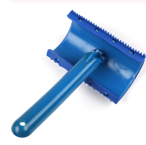 Forma Semirotunda Din Cauciuc Cu Imprimeu/Model de Lemn