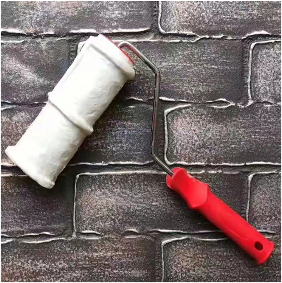 Rulou cu Imprimeu Tip Caramida Aparenta (Cauciuc)