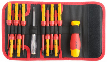 Set de 12 surubelnite interschimbabile izolate , VDEline PRE Tolsen