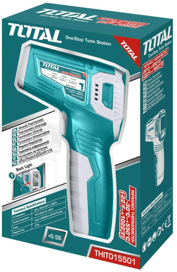 Termometru Cu Infrarosu TOTAL, -30°C - 550°C