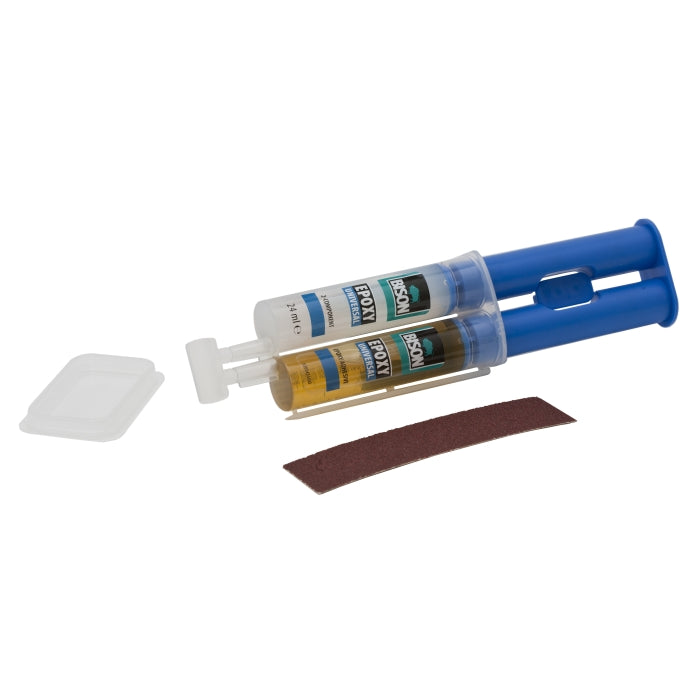 Adeziv universal tip epoxid din doua componente 24ml BISON