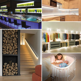 Banda LED cu comanda prin senzor de proximitate, 200 cm - 0