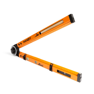 Instrument multifunctional 4 în 1: raportor, rigla, boloboc, marcator - HANDY