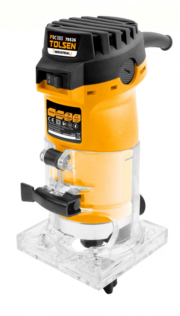 Masina de frezat, oberfreza mica verticala si unimanuala, 500W PwrBlastX (Industrial) Tolsen 79536