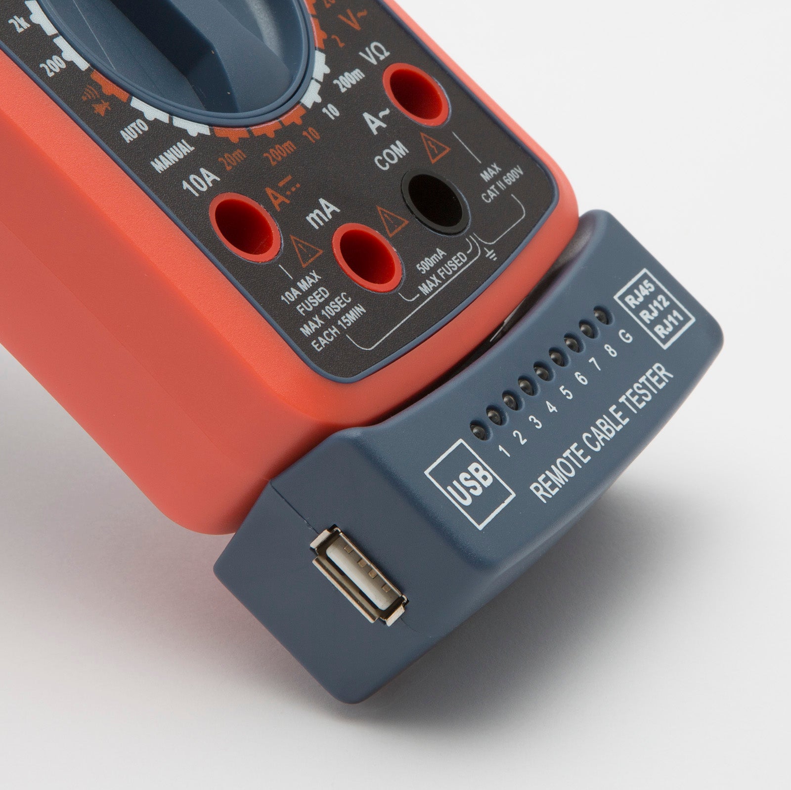 Multimetru digital Maxwell cu tester de cablu