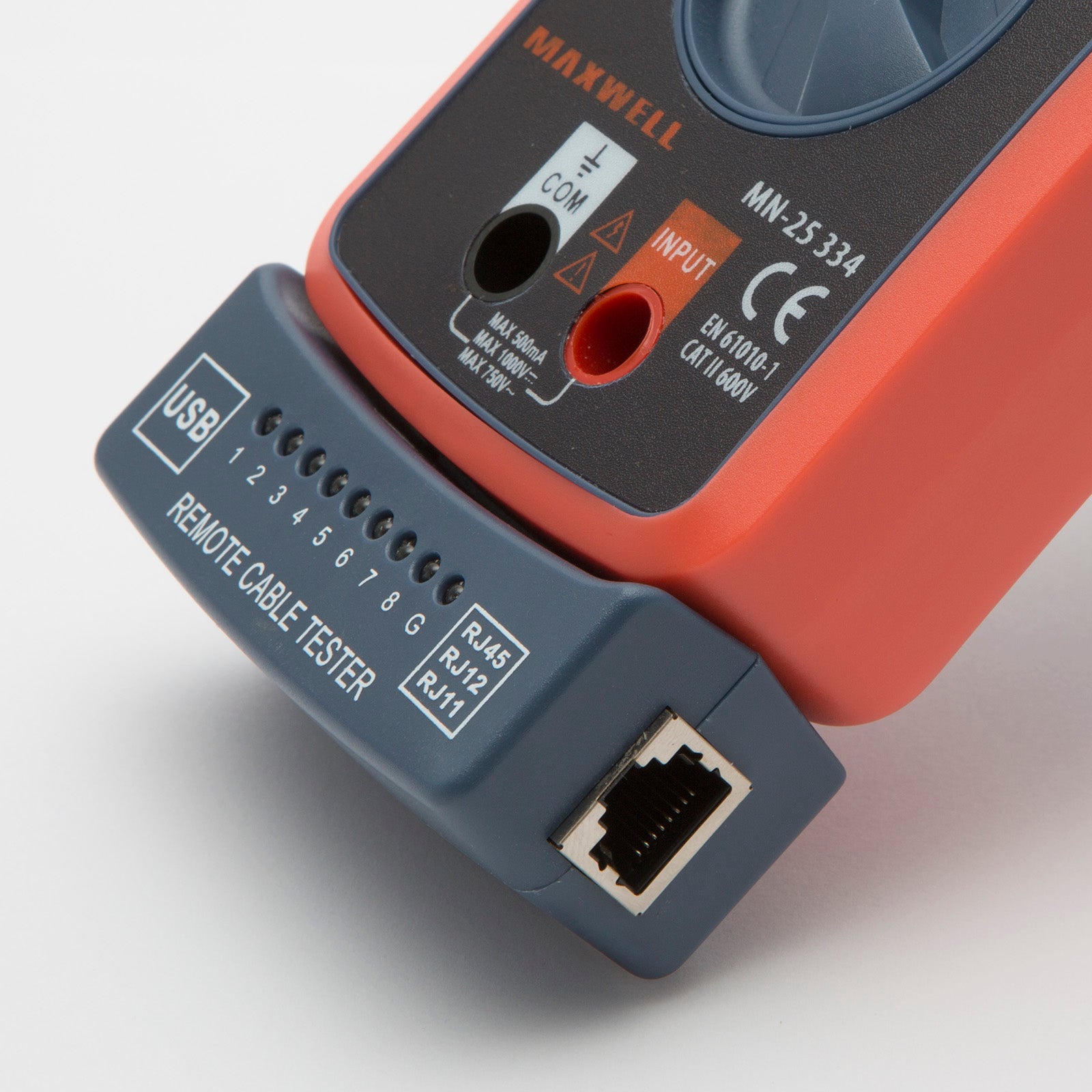 Multimetru digital automat, cu tester cablu, Maxwell - 0