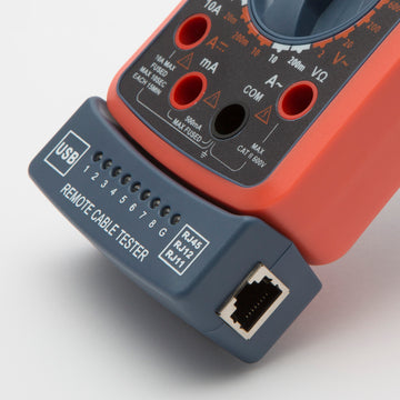 Multimetru digital Maxwell cu tester de cablu - 0
